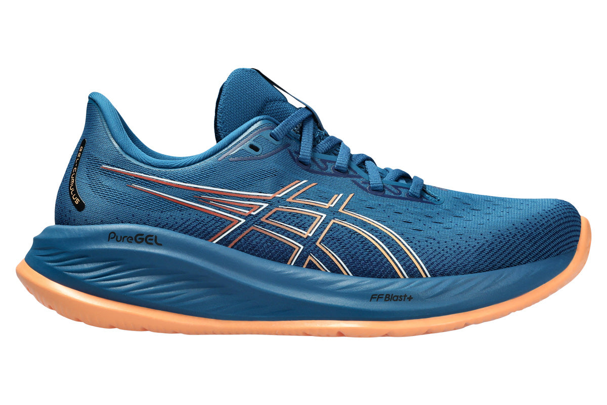 Navy blue asics sales