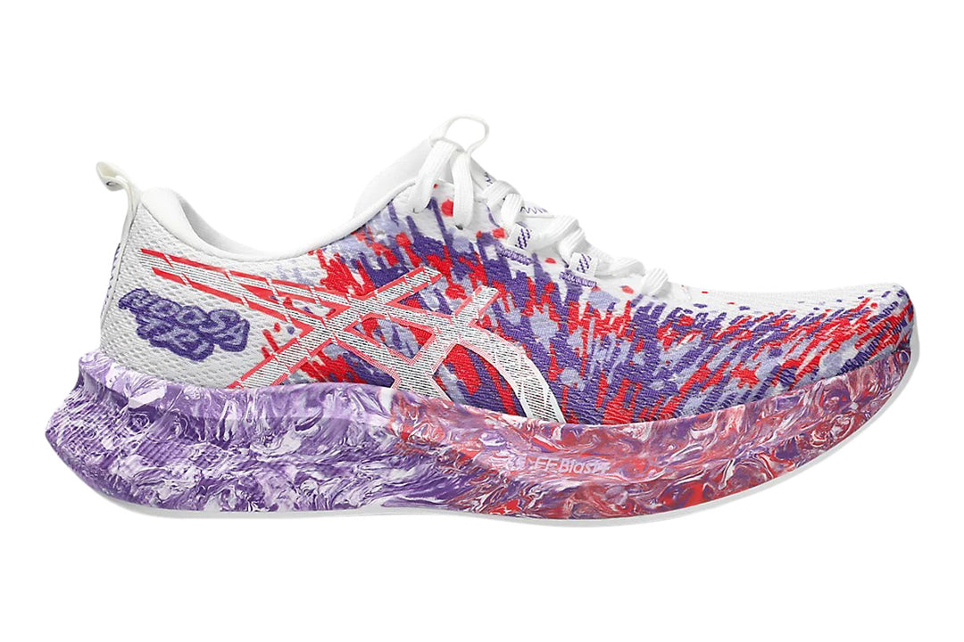 Asics Gel-Noosa Tri 16 B White/Edo Purple Womens #color_purple-multi-reds-oranges