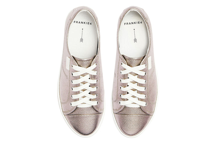 Frankie 4 Nat III Champagne Tumbled Womens #color_metallic-gold