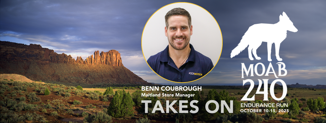 From Maitland to Moab: FootMotion’s Benn Takes on the Ultimate Ultra Challenge