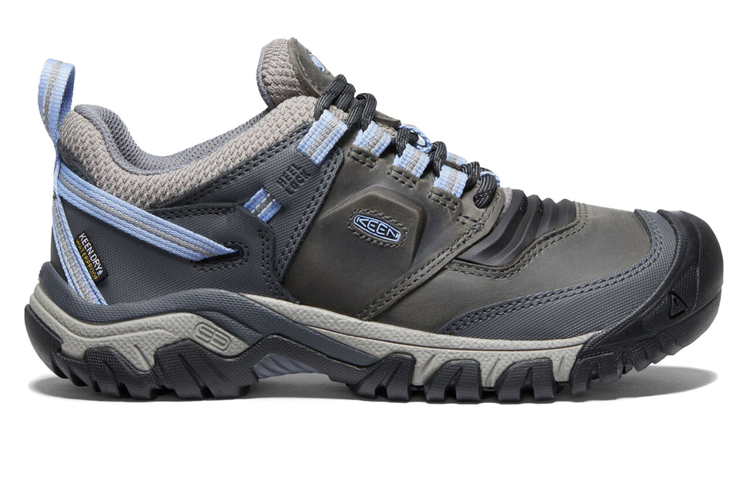 Keen Ridge Flex WP B Steel Grey Hydrangea Womens #color_grey-multi-pinks-purples