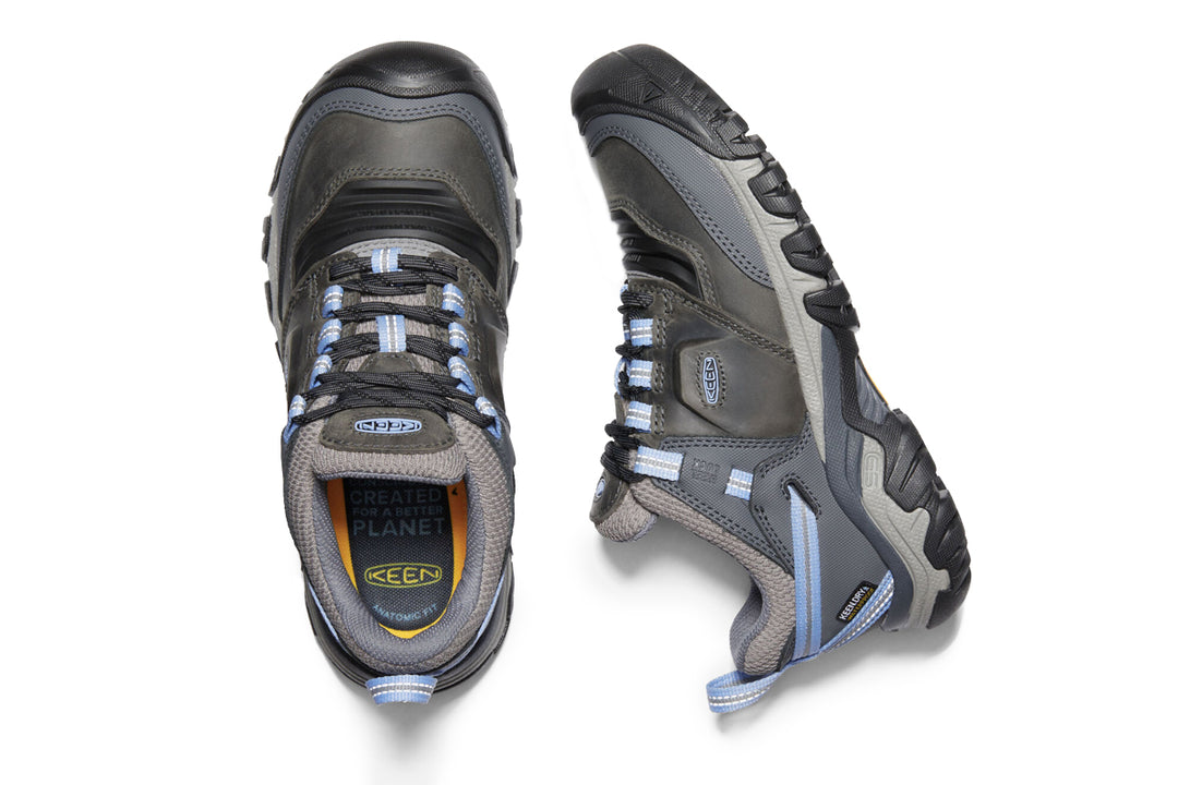Keen Ridge Flex WP B Steel Grey Hydrangea Womens #color_grey-multi-pinks-purples