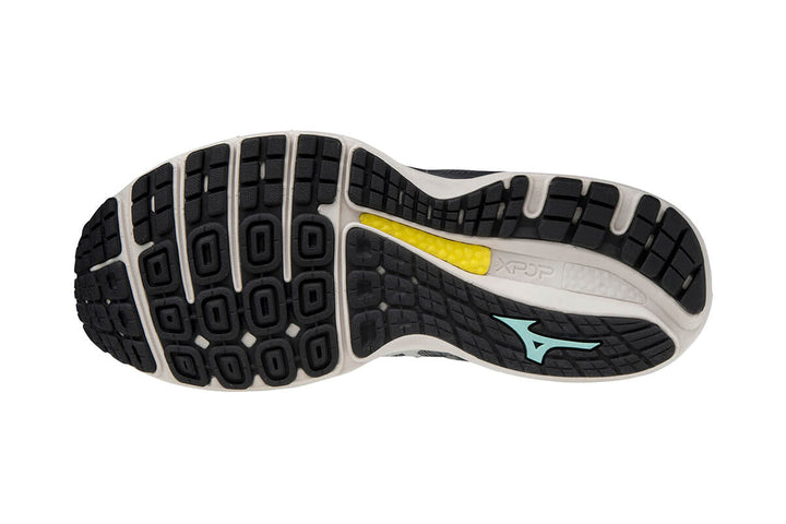 Mizuno Wave Sky 4 D Castlerock/beach Glass Womens #color_grey-multi-blues