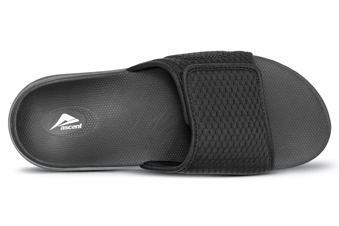 Ascent Groove Slider Black Mens #color_black