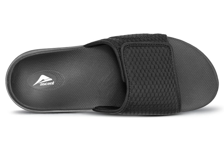 Ascent Groove Slider Black Mens #color_black