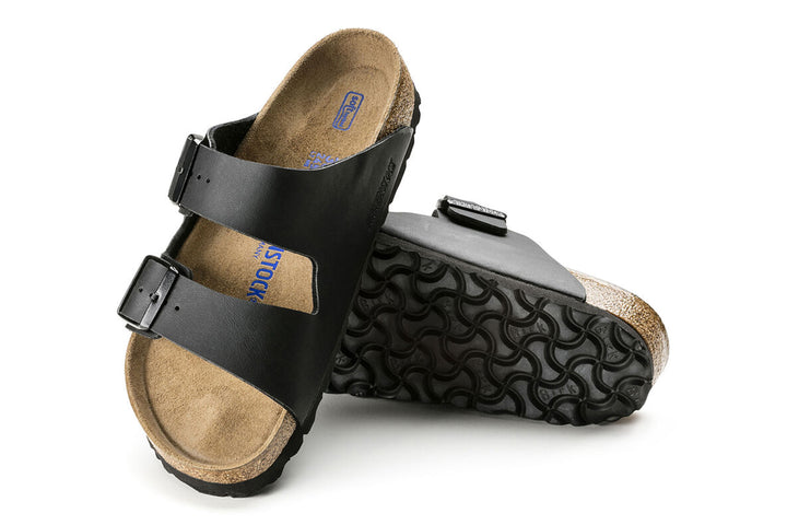 Birkenstock Arizona R Soft Footbed Black Birko-Flor Unisex #color_black