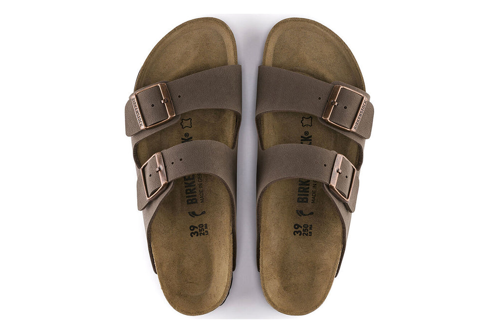 Birkenstock Arizona R Mocca BirkiBuc Unisex #color_brown