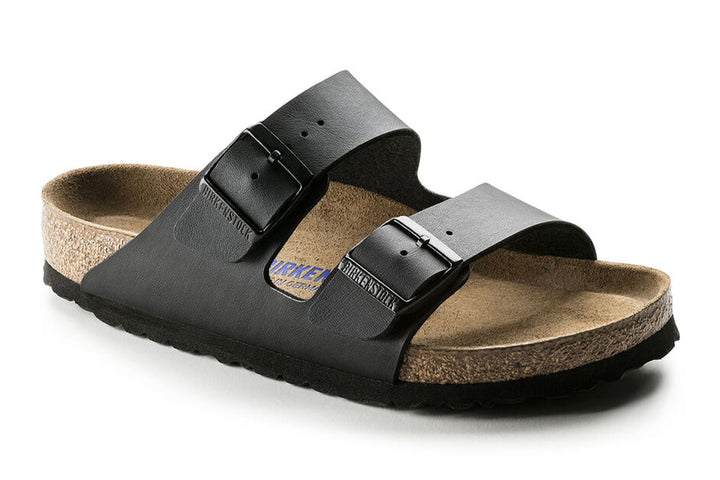 Birkenstock Arizona R Soft Footbed Black Birko-Flor Unisex #color_black