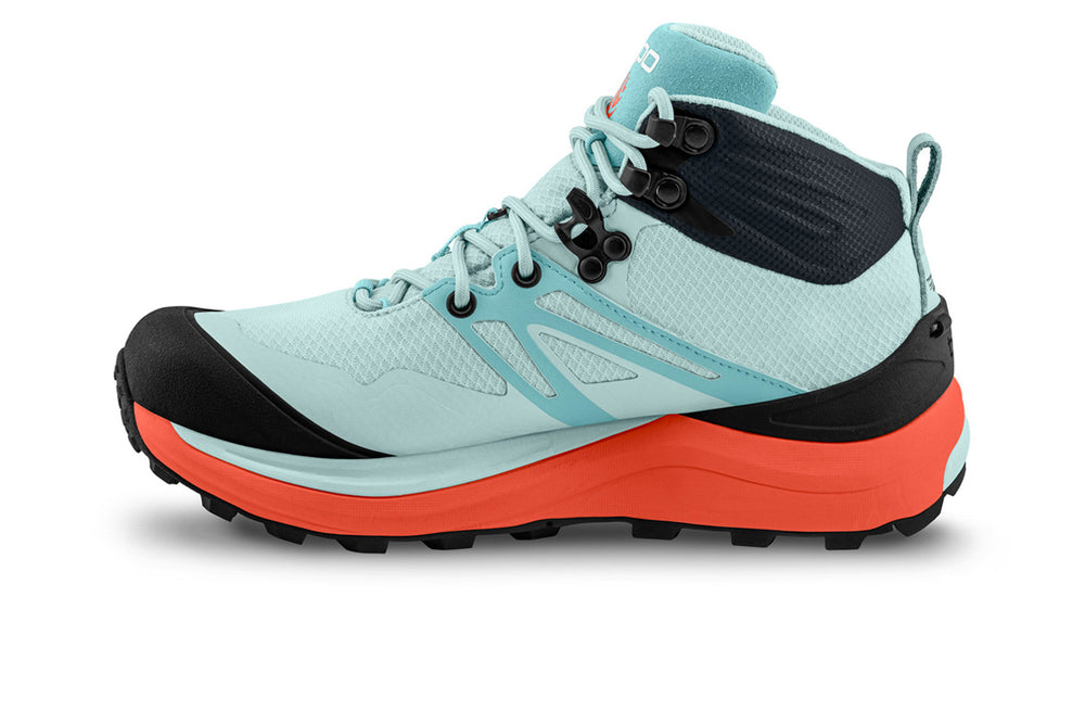Topo Trailventure 2 WP Ice/Coral Womens #color_blue-multi-reds-oranges