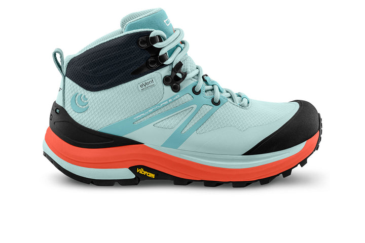 Topo Trailventure 2 WP Ice/Coral Womens #color_blue-multi-reds-oranges