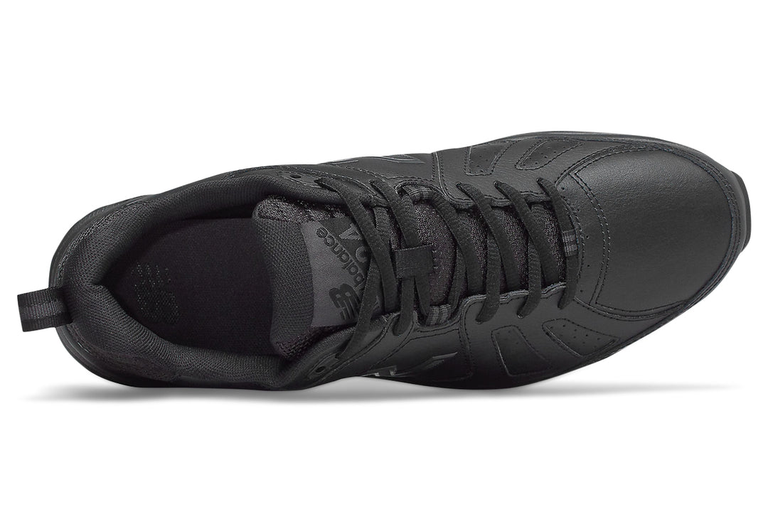 New Balance 624v5 4E Black/Black Mens #color_black-multi-black