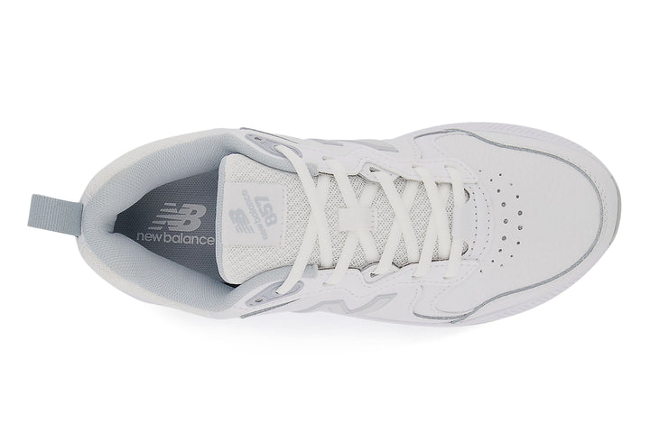 New Balance 857v3 D White/Blue Womens #color_white-multi-blues