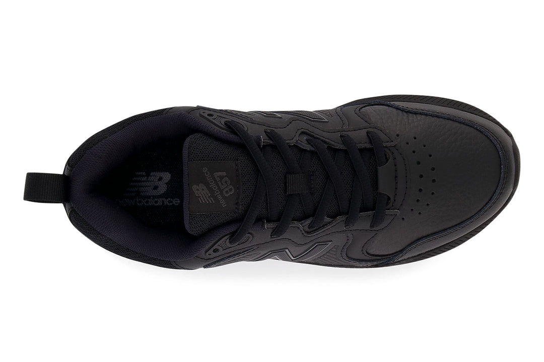 New Balance 857v3 D Black/Black Womens #color_black-multi-black