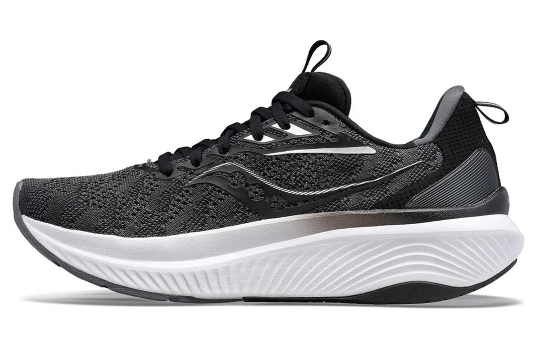 Saucony Echelon 9 4E Black/white Mens #color_black-multi-whites