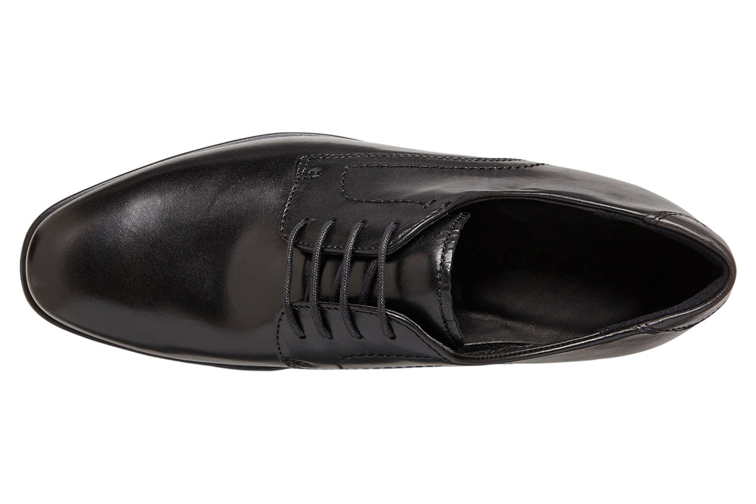 Ecco Melbourne Tie Black/Magnet Mens #color_black