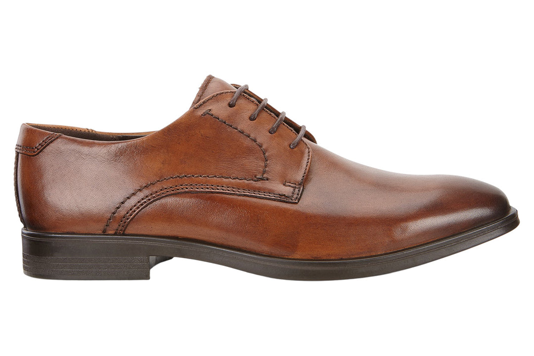 Ecco Melbourne Tie Amber Mens – FootMotion - Main Image