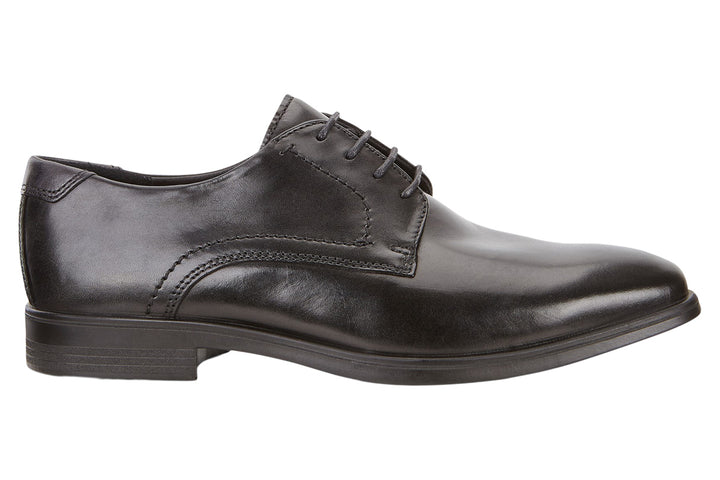 Ecco Melbourne Tie Black/Magnet Mens #color_black