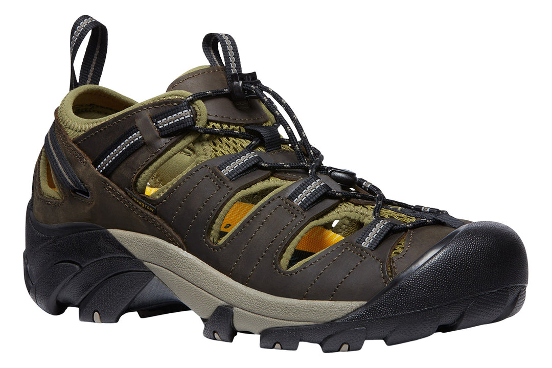 Keen Arroyo II 2E Black Canteen/Black Mens #color_black-multi-greens