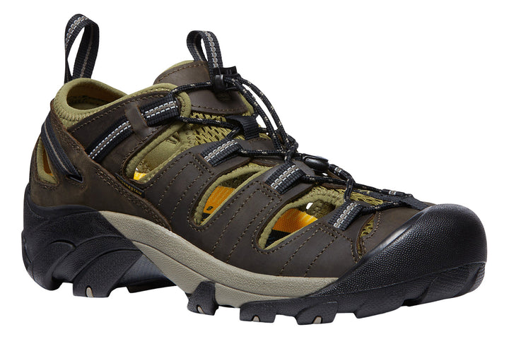Keen Arroyo II 2E Black Canteen/Black Mens #color_black-multi-greens