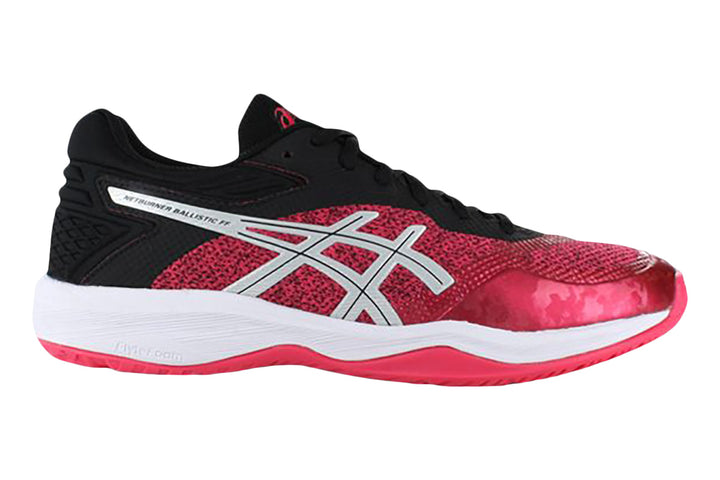 Asics Gel-Netburner Ballistic FF B Pixelpink/Silver Womens #color_pink
