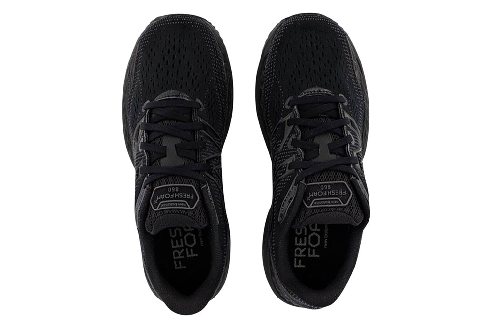 New Balance 860v12 B Black/Black Womens #color_black