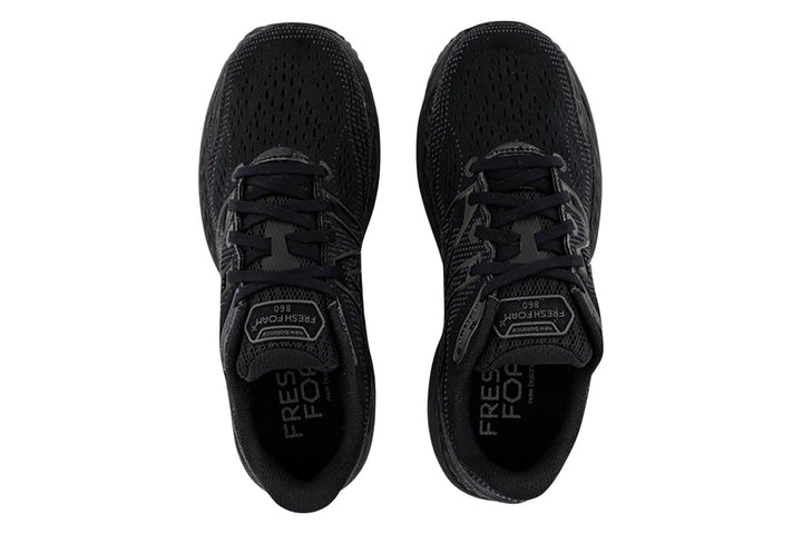 New Balance 860v12 B Black/Black Womens #color_black