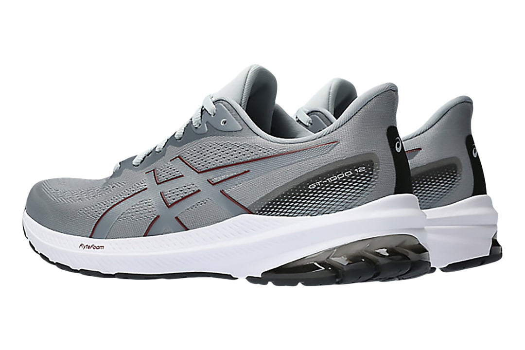 Asics GT-1000 12 4E Sheet Rock/Antique Red Mens #color_grey-multi-reds-oranges