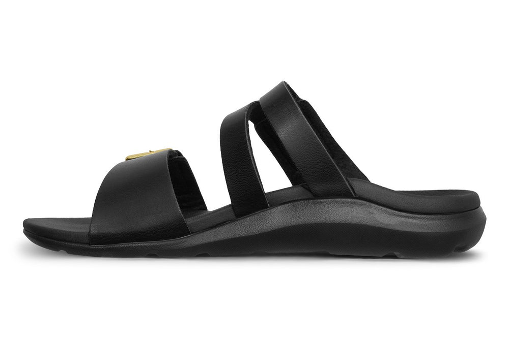 Ascent Groove Buckle Black/Gold Womens #color_black