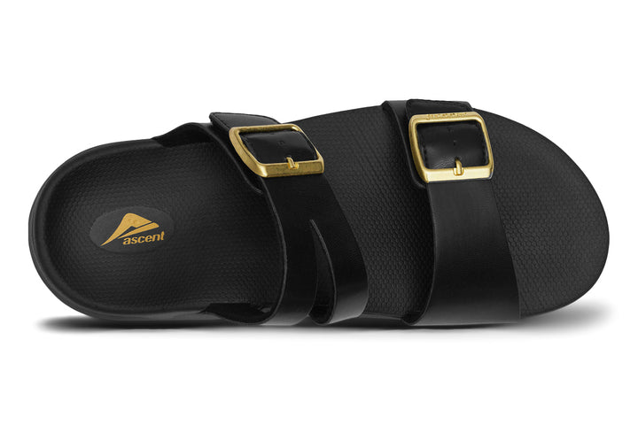 Ascent Groove Buckle Black/Gold Womens #color_black