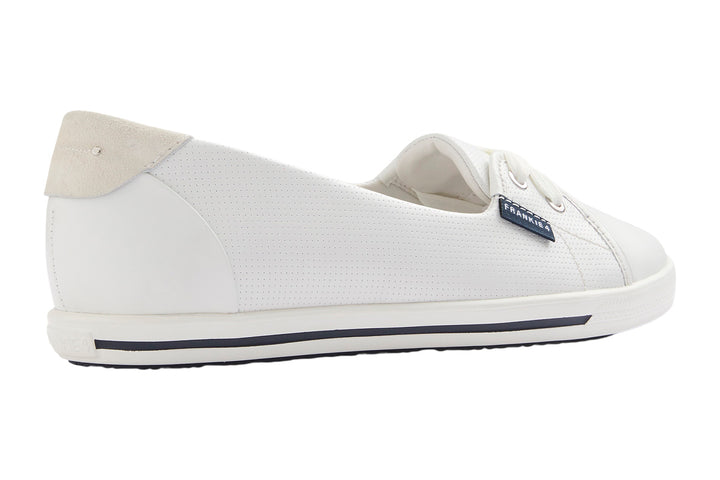 Frankie 4 Hannah III White Punched Womens #color_white