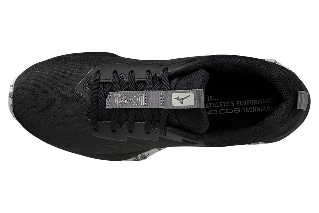Mizuno TS-01 D Black/White/Quiet Shade Mens #color_black-multi-greys-blacks