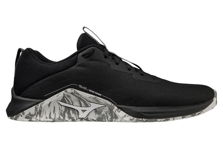 Mizuno TS-01 D Black/White/Quiet Shade Mens #color_black-multi-greys-blacks