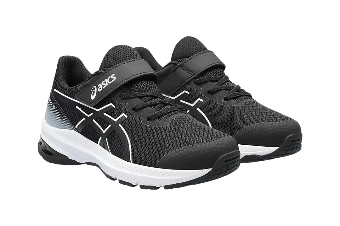 Asics GT-1000 12 PS Black/White Junior #color_black-multi-whites