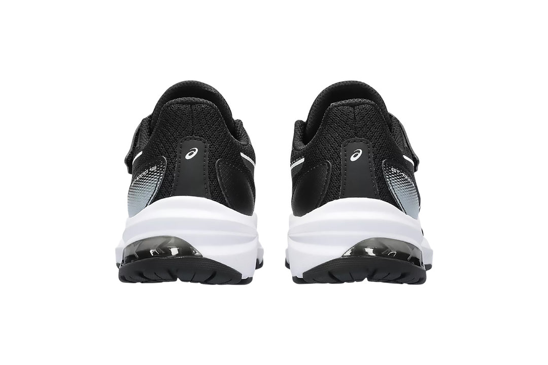 Asics GT-1000 12 PS Black/White Junior #color_black-multi-whites