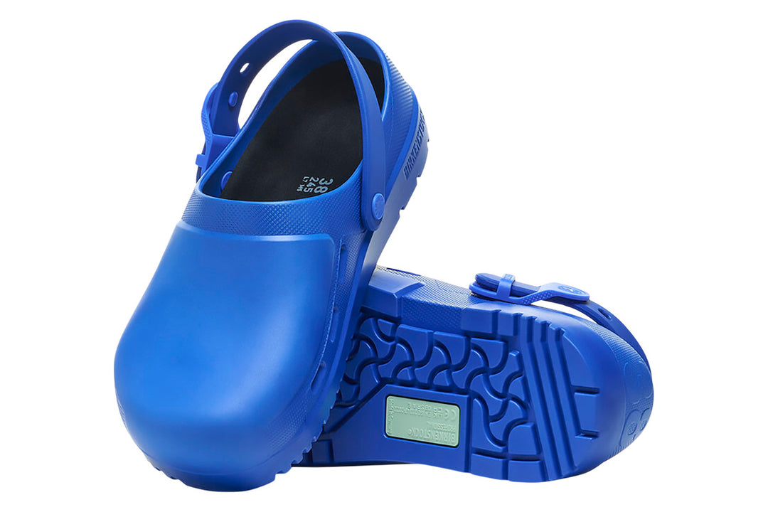 Birkenstock Birki Air 2.0 Ultra Blue Polyurethane Unisex #color_blue-electric-blue