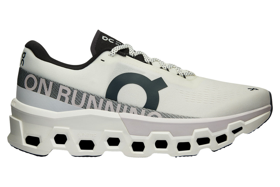 On Cloudmonster 2 D White/Frost Mens #color_white-multi-black