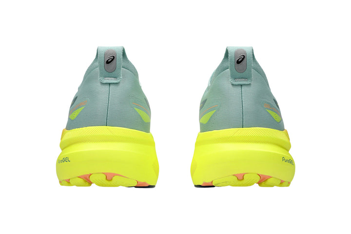 Asics Gel-Kayano 31 Paris D Light Celadon/Safety Yellow Mens #color_orange