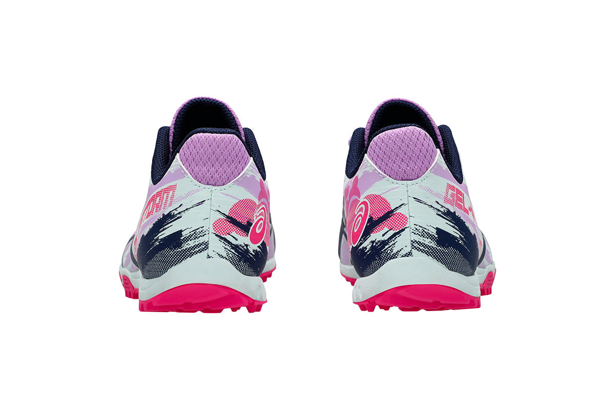 Asics Gel Firestorm 5 Lavender Glow Blue Expanse Youth FootMotion