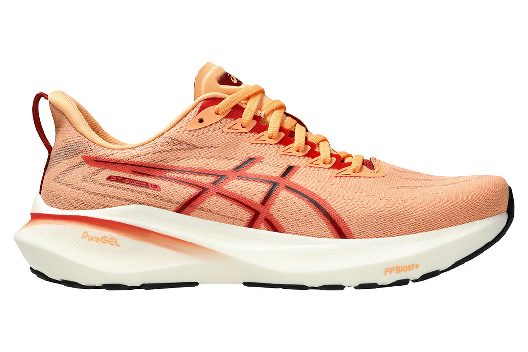 Asics GT-2000 13 D Faded Orange/Desert Red Mens #color_black-multi-reds-oranges
