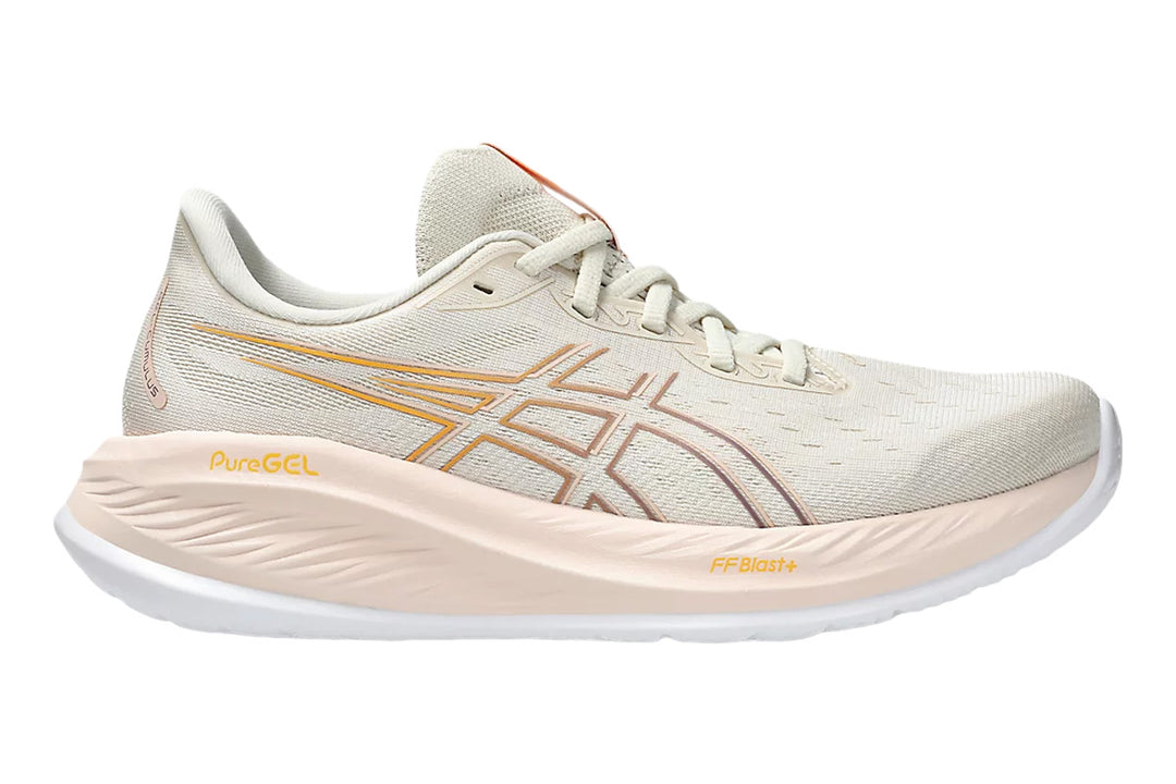 Asics Gel-Cumulus 26 B Oatmeal/Dusty Mauve Womens #color_brown-cream