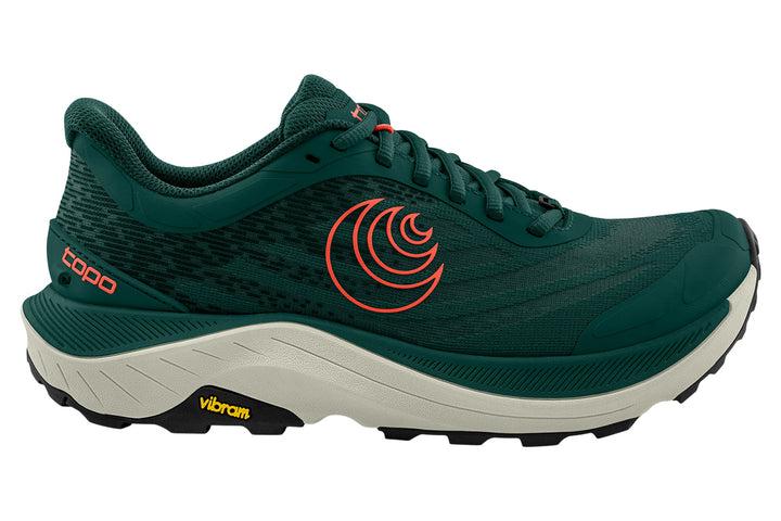 Topo Ultraventure 4 Dark Teal/Orange Mens #color_blue-multi-reds-oranges