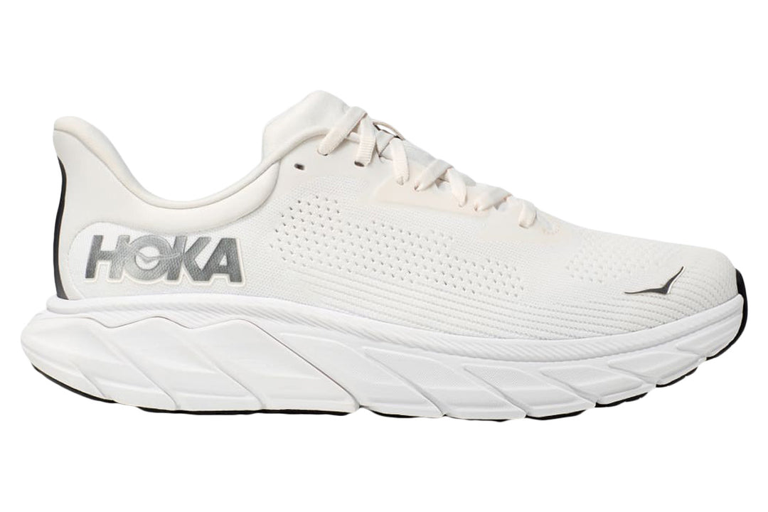 Hoka Arahi D Blanc De Blanc/Steel – FootMotion
