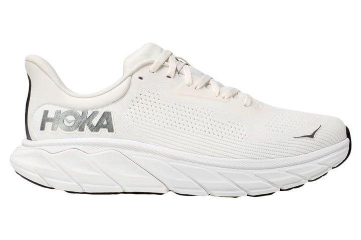 Hoka Arahi 7 D Blanc De Blanc/Steel Wool Mens #color_white
