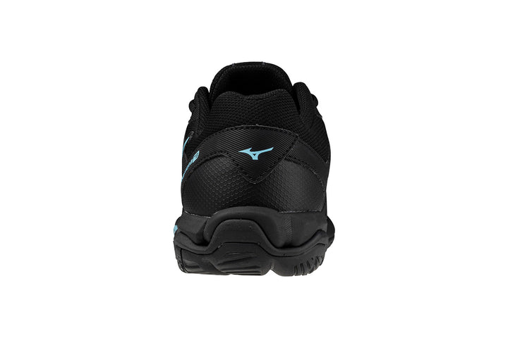Mizuno Wave Phantom 3 NB D Black/Ebony/Blue Topaz Womens #color_black-multi-blues