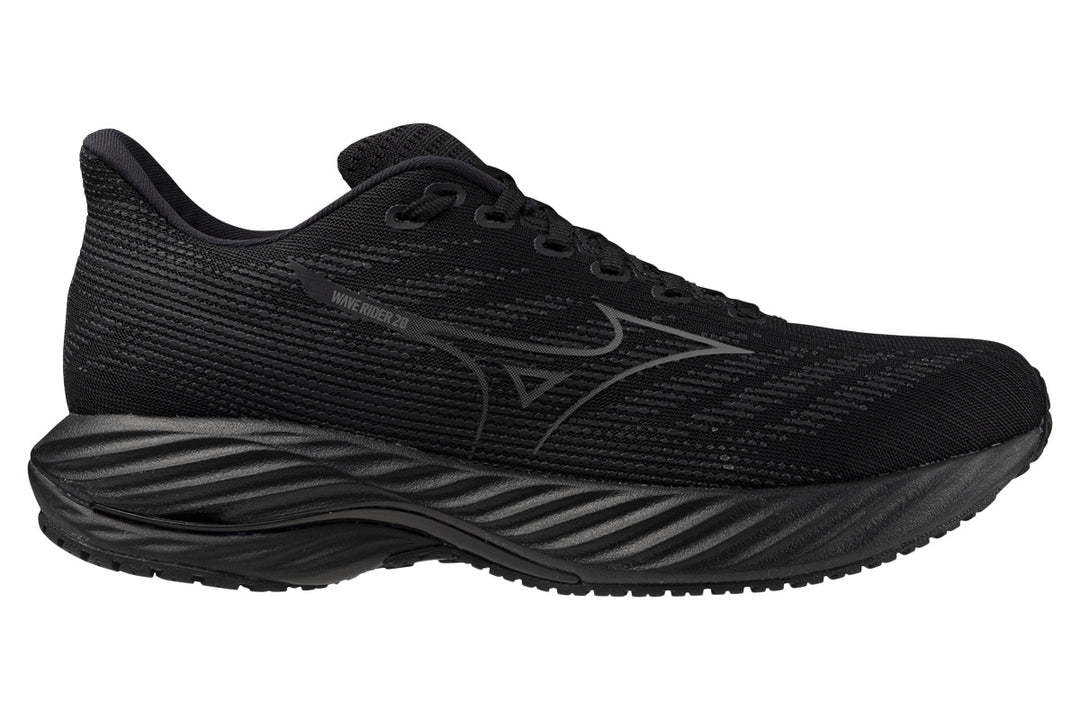 Mizuno Wave Rider 28 2E Black/Quiet Shade/Ebony Mens #color_black