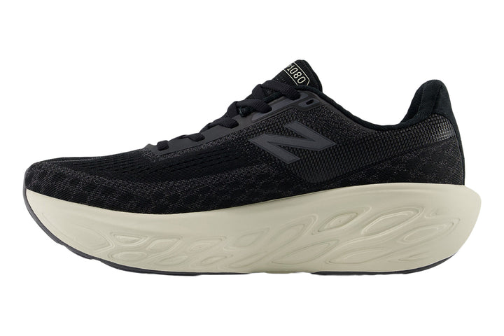 New Balance 1080v14 B Black/White Womens #color_black-multi-whites