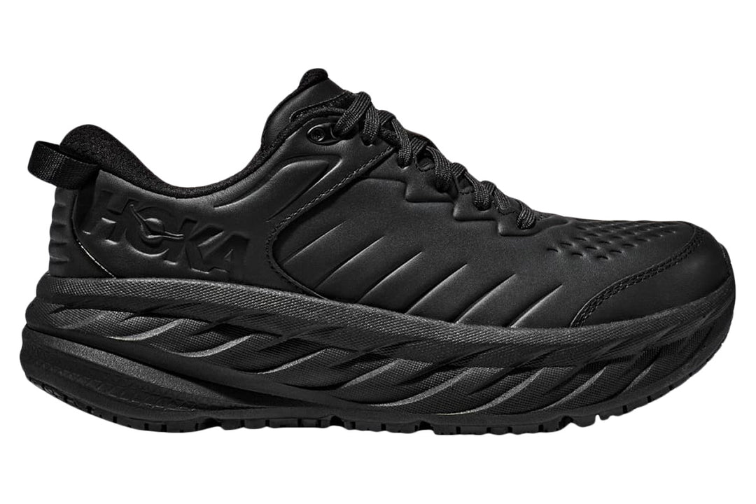 Hoka Bondi SR D Black/Black Mens #color_black