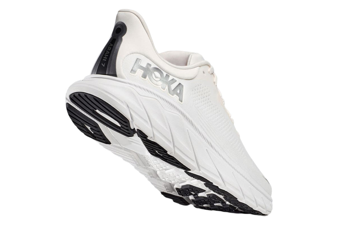 Hoka Arahi 7 D Blanc De Blanc/Steel Wool Mens #color_white