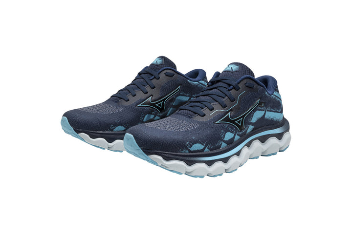 Mizuno Wave Horizon 7 B Pageant Blue/Mercury Blue/Plein Air Womens #color_black-multi-blues