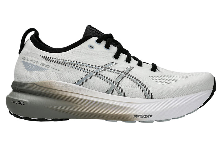 Asics Gel-Kayano 31 D White/Piedmont Grey Mens #color_white